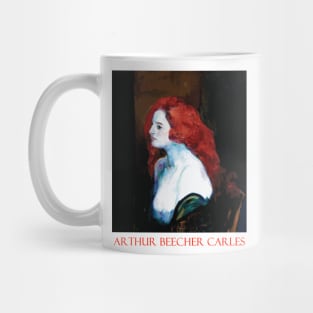 Woman with Red Hair by Arthur Beecher Carles Mug